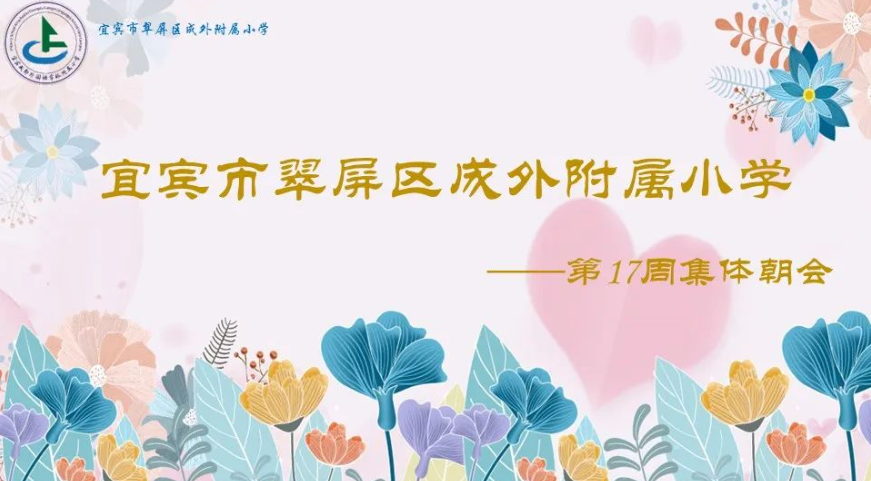 宜宾成外附小20230529第十七周集体朝会